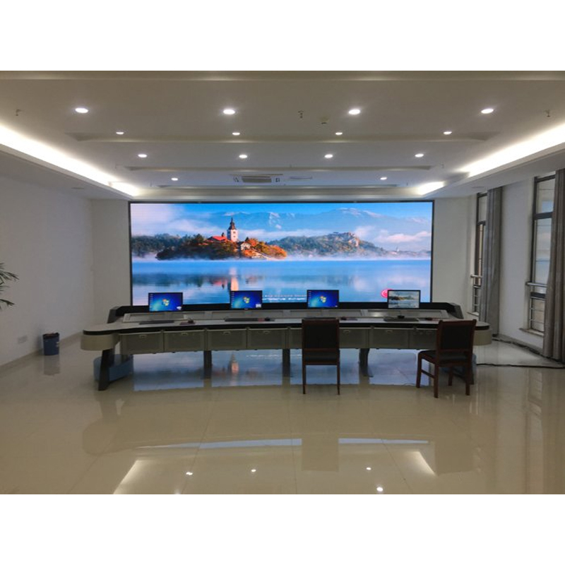 LED Full Color Indoor P1.86 Indoor LED Display for a Meeting Room 2.56X1.44m TV